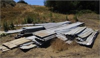 Pile of Used Tin - 10' to 22' Long