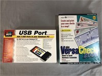 ADS USB Port for Notebooks and VersaCheck 2000