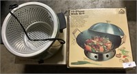 10 pc. Wok Set, Salad Spinner, Fryer.