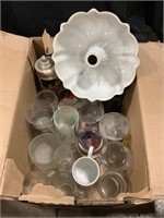 Box of Souvenir Glassware, Kitchenware.