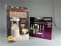 KitchenAid Ultra Power Blender, Hoffritz Bar Set