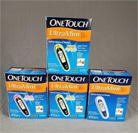 4 One Touch Ultra Mini Blood Glucose System