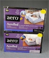 Aero Bed Queen Fast Inflation NIB With Pads