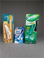Lot Of 3 Cleaning Tools Swiffer•Dustbuster•Toilet