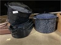 Granite ware cookware.