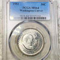 1952 Washington/Carver Half Dollar PCGS - MS64