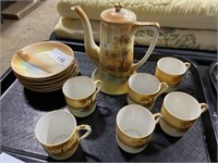 Japanese tea set.
