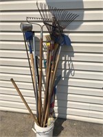 Pitch Fork, Rakes, Scrapers, Digging Iron,