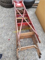 3 wood step ladders