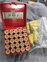 20 GA, 2-3/4, 8 SHOT, 25 RDS, BAGGIE W/ 13 RDS