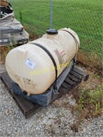 pallet of  chemical tank
