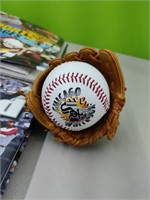 Miinature Baseball Glove& Ball (Chicago) & 2