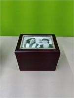 Wood Photo Album Box
