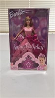 2002 Mattel Happy Birthday Barbie with tiara for