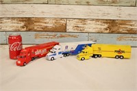 Lot of 3 nascar Tractor Trailers #2