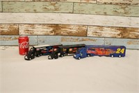 Lot of 3 Nascar Tractor Trailers