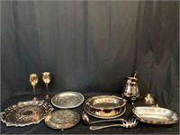 Lot of Silver Plated Items