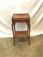 Scalloped Top Side Table
