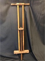 Vintage Wood Pogo Stick
