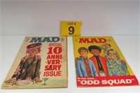 2 Vintage MAD Magazines '62 & '69