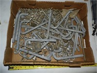 Lot of Big Gate Bolts & Misc S/S Nuts & Bolts