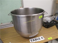 Stainless Steel 60 Quart Mixing Bowl