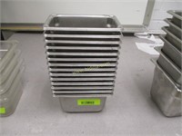 (14) Stainless Steel Steam/Cold Table Pans