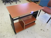 Metal and Wood Desk