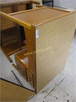 Wood 3 Drawer Desk