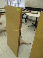 Wood 2 slot Student Desk