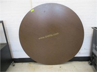 Metal & Wooding Folding Round Table