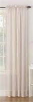 Voile 50x84-inch Sheer Rod Pocket Window Curtain