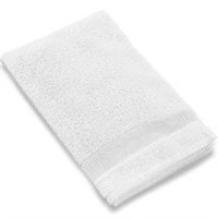 (2) Salt Hand Towels in White, 16" X 28"