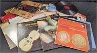 Vintage Record Albums. (30 count). Box