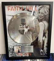 Faith Hill Commemorative Record Award
