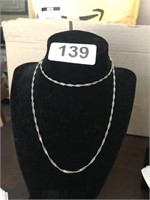 30" VERY PRETTY 925 NECKLACE