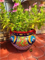 Talavera with Periwinkle