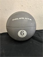 Gold's gym 6 lb exercise ball