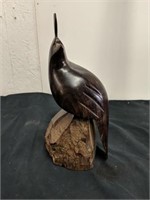 8.5-in iron wood statue