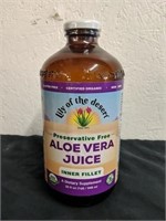 32 oz of aloe vera juice
