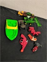 Group of kids toys