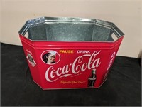 15x 9.5 Coca-Cola metal basket