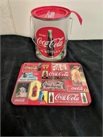(2) Coca-Cola decor