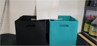 (3)  Fabric boxes