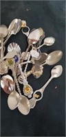 Box of collectable spoons