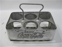 8.25"x 5.5"x 4" Vintage Metal Coca Cola Carrier
