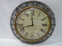 20" Diameter Sterling & Noble Wall Clock Untested
