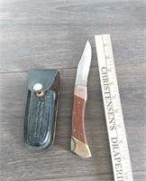 Lock Blade Knife & Sheath