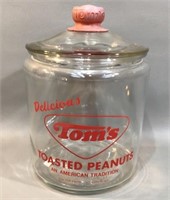 Tom's Roasted Peanut Jar