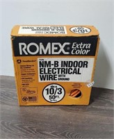 New 50ft 10/3 roll of Rome wire